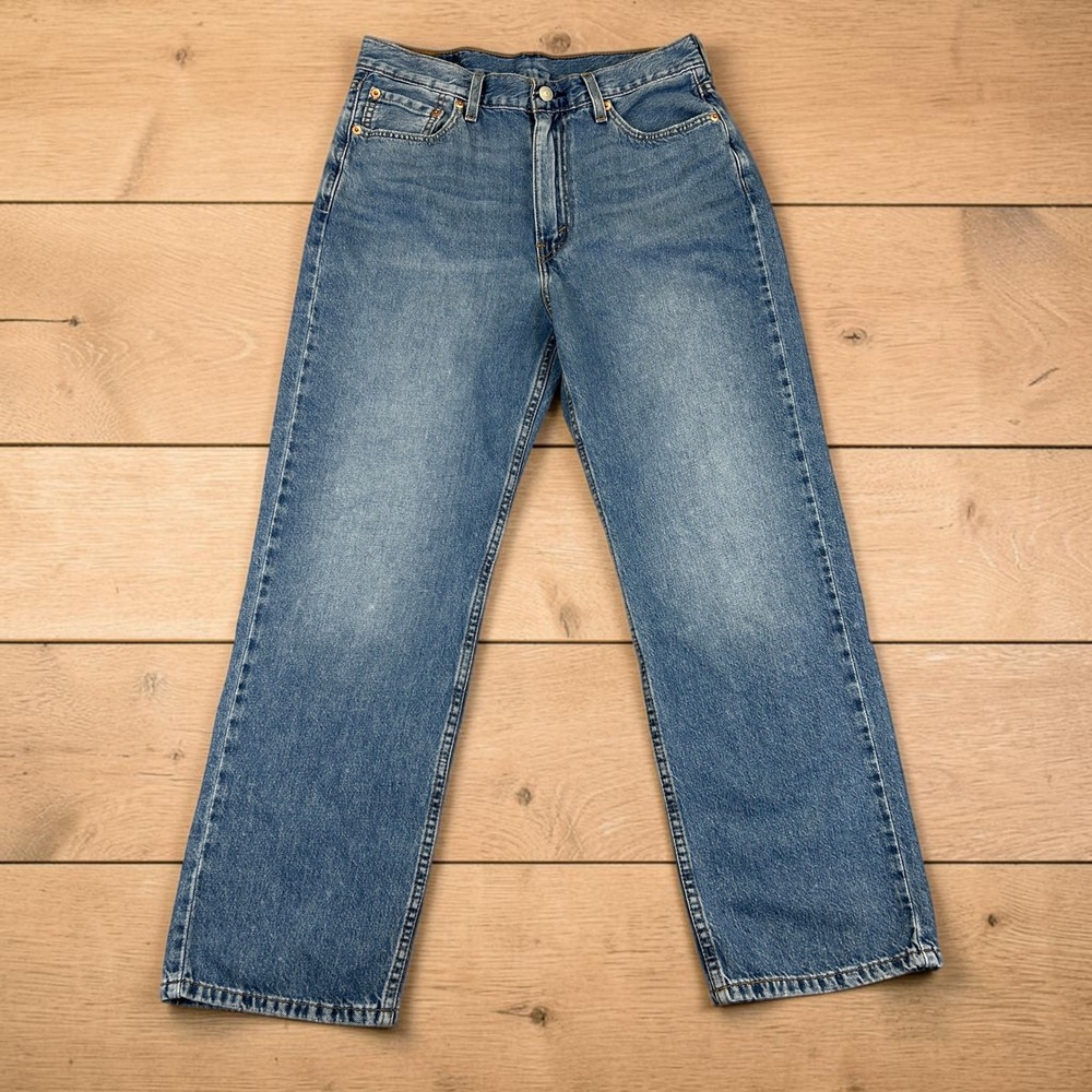 Levi's 565 Loose Straight Jeans Mens 30x30 (Fits 30x27.5) Blue Denim 100% Cotton